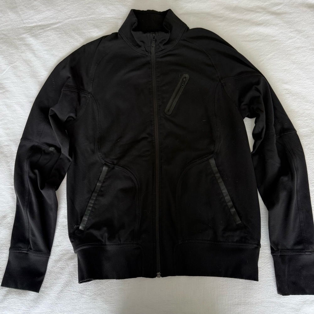 lululemon athletica Men's Black Track Jacket